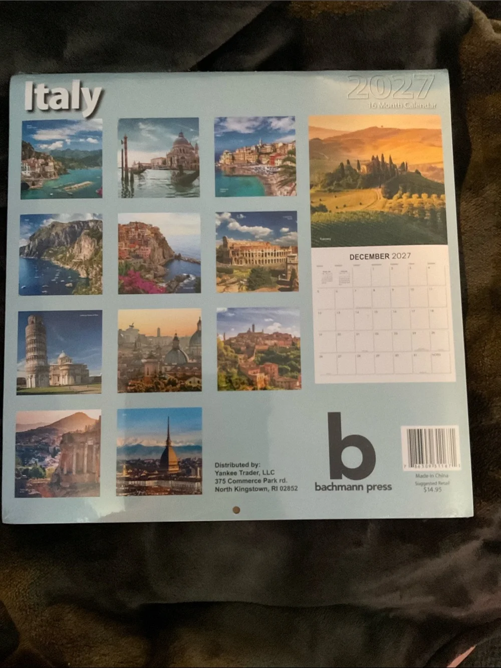 2027 ITALY Calendar